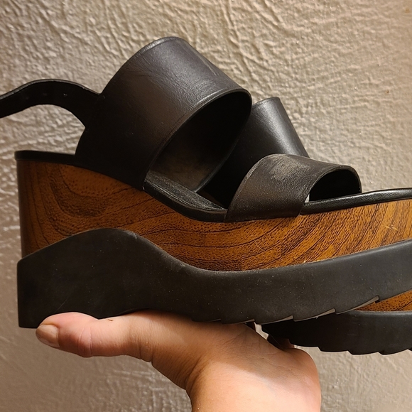 Michael Kors rhett wedge sandals - Picture 4 of 7